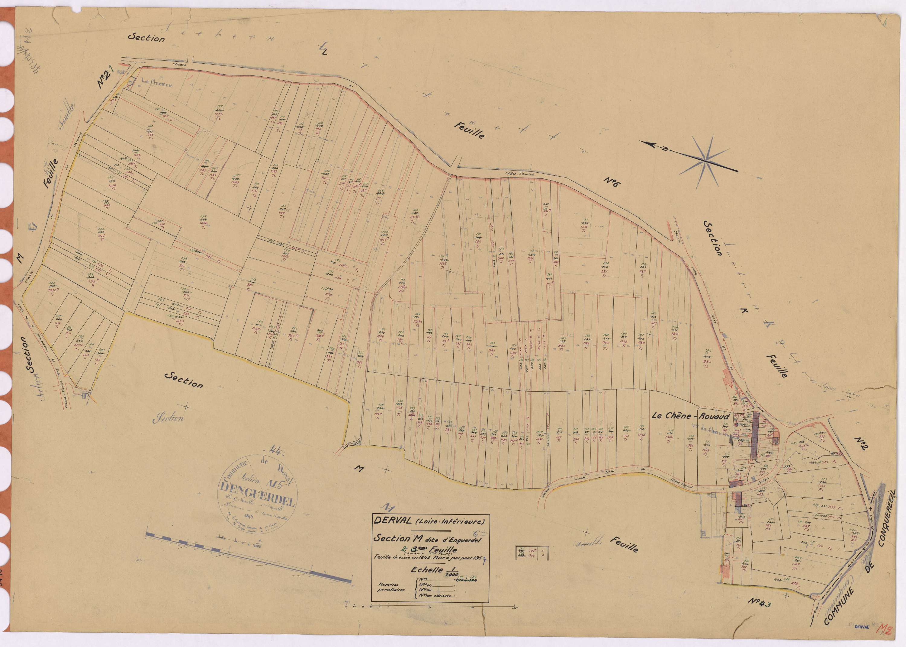 Derval - Section M2 Enguerdel (section d') ; 138-297