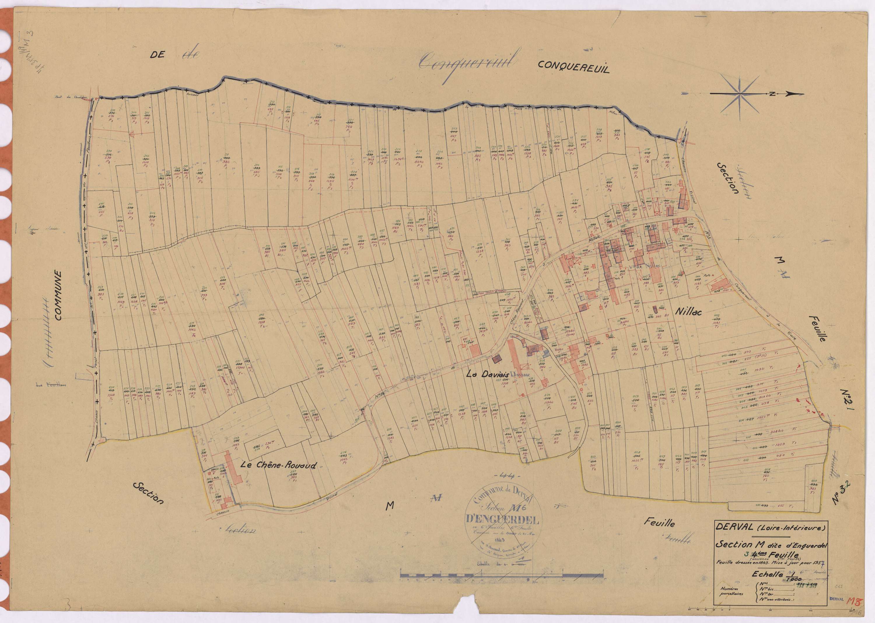 Derval - Section M3 Enguerdel (section d') ; 298-541