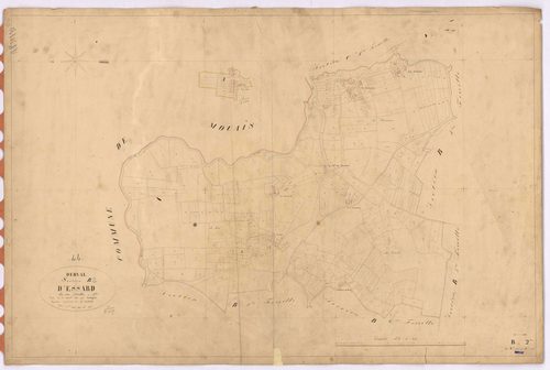 Derval - Section B2 Essard (section d') ; 444-790