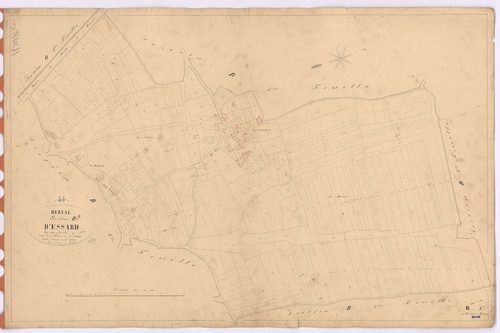 Derval - Section B5 Essard (section d') ; 1682-1964