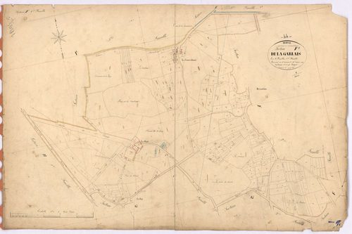 Derval - Section F1 Garlais (section de La) ; 1-245