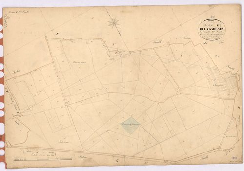 Derval - Section F6 Garlais (section de La) ; 1166-1272