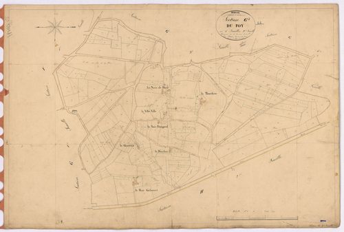 Derval - Section G2 Foy (section du) ; 140-408