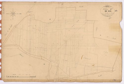Derval - Section G3 Foy (section du) ; 409-568