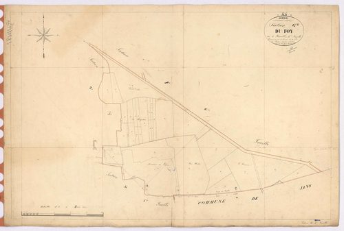 Derval - Section G4 Foy (section du) ; 569-609