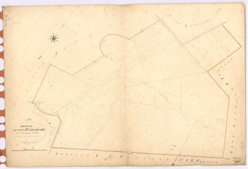 Derval - Section H4 Bois d'Indre (section du) ; 374-395