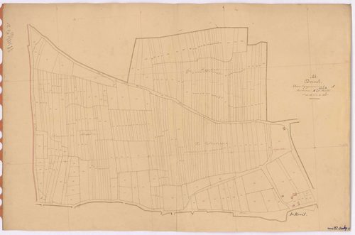Derval - Section K2 (développement) Fond des Bois (section du) ; 91-720 ; développement de diverses parcelles