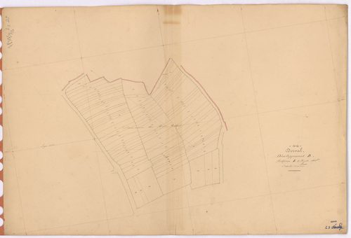 Derval - Section L3 (développement) Croquemais (section de) ; 642-799 ; développement de diverses parcelles