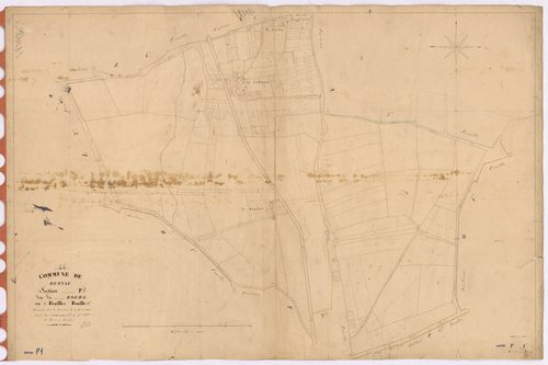 Derval - Section P1 Bourg (section du) ; 1-183