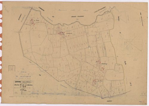 Derval - Section A1 Beauchêne (section de) ;1-189