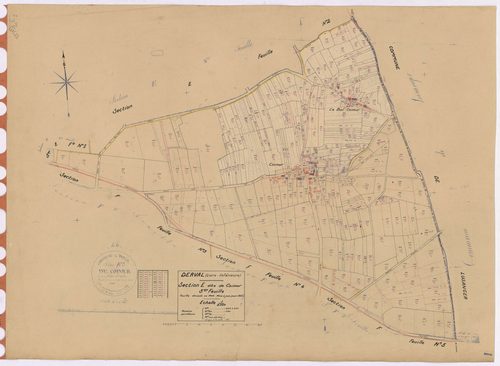 Derval - Section E3 Coimur (section de) ; 253-567
