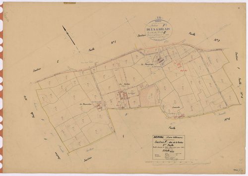 Derval - Section F3 Garlais (section de) ; 278-372