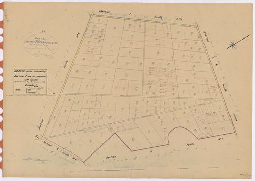 Derval - Section L5 Croquemais (section de) ; 623-779