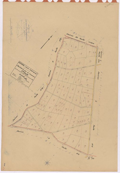 Derval - Section L6 Croquemais (section de) ; 780-879