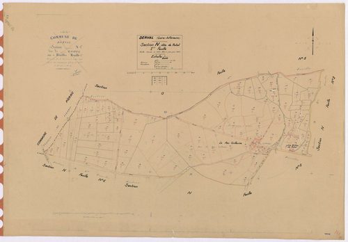 Derval - Section N1 Rohel (section de) ; 1-110