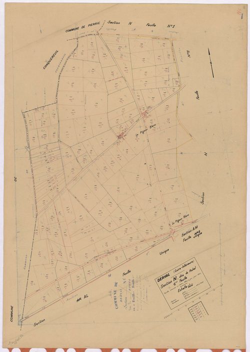 Derval - Section N6 Rohel (section de) ; 571-723
