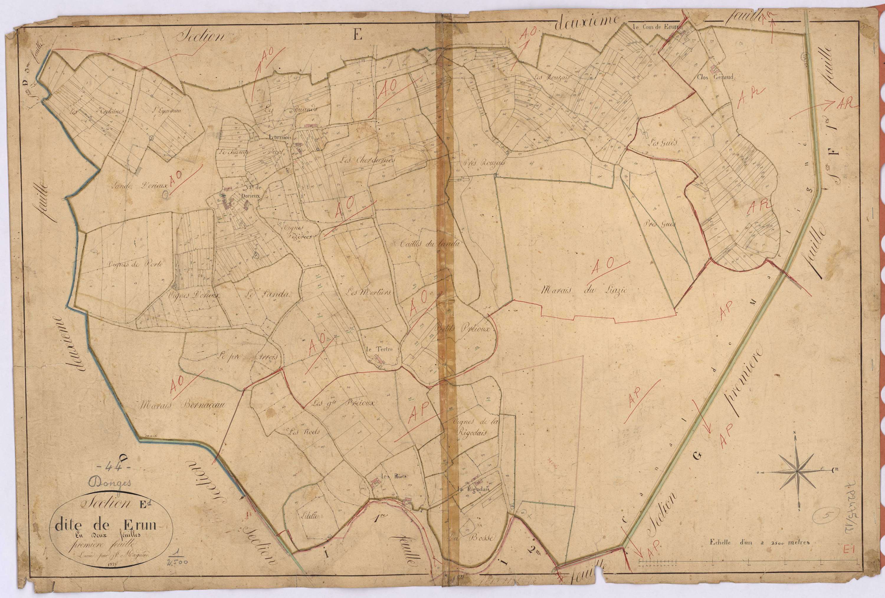 Donges - Section E1 Erun (section d')