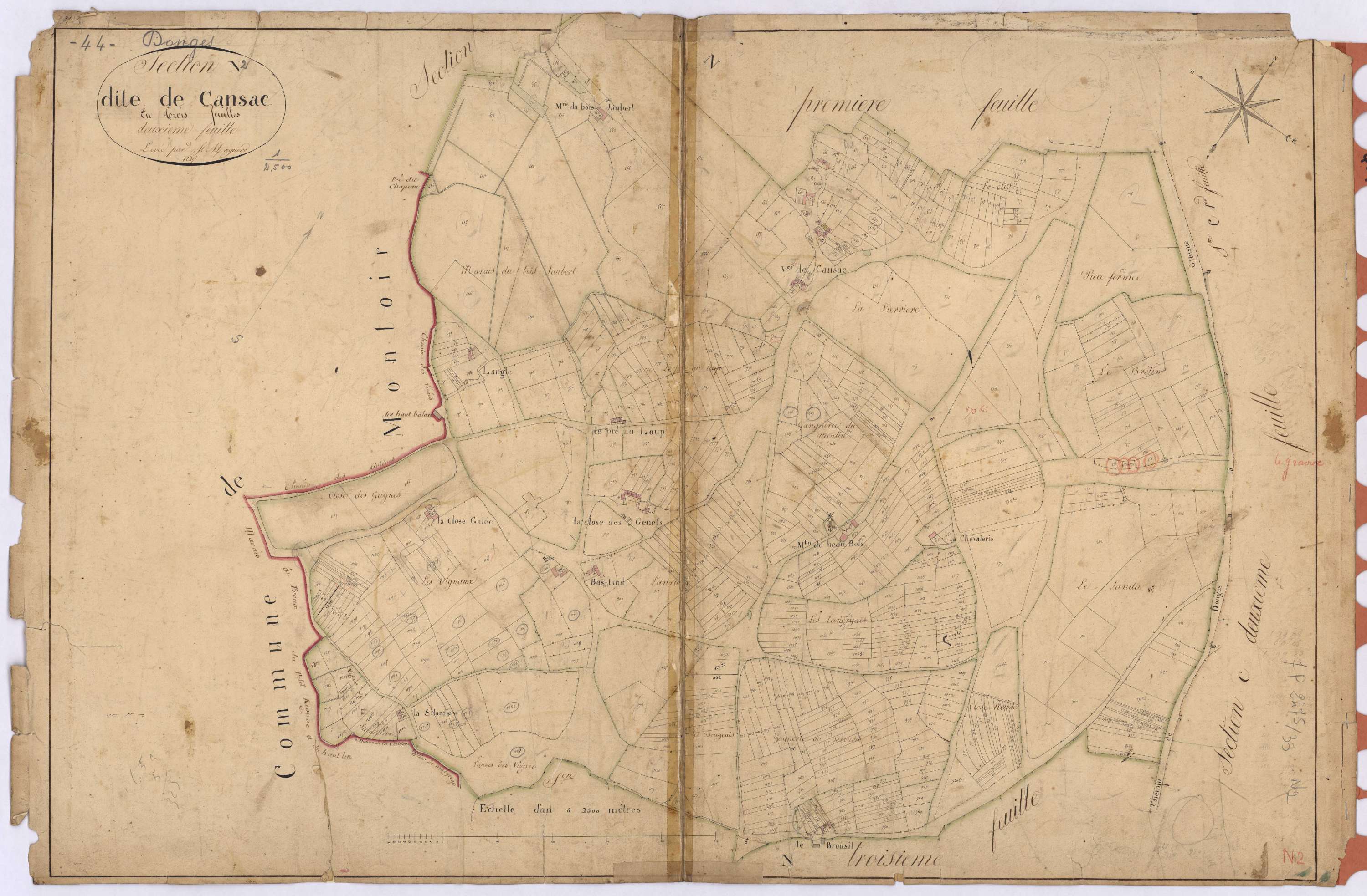 Donges - Section N2 Cansac (section de)