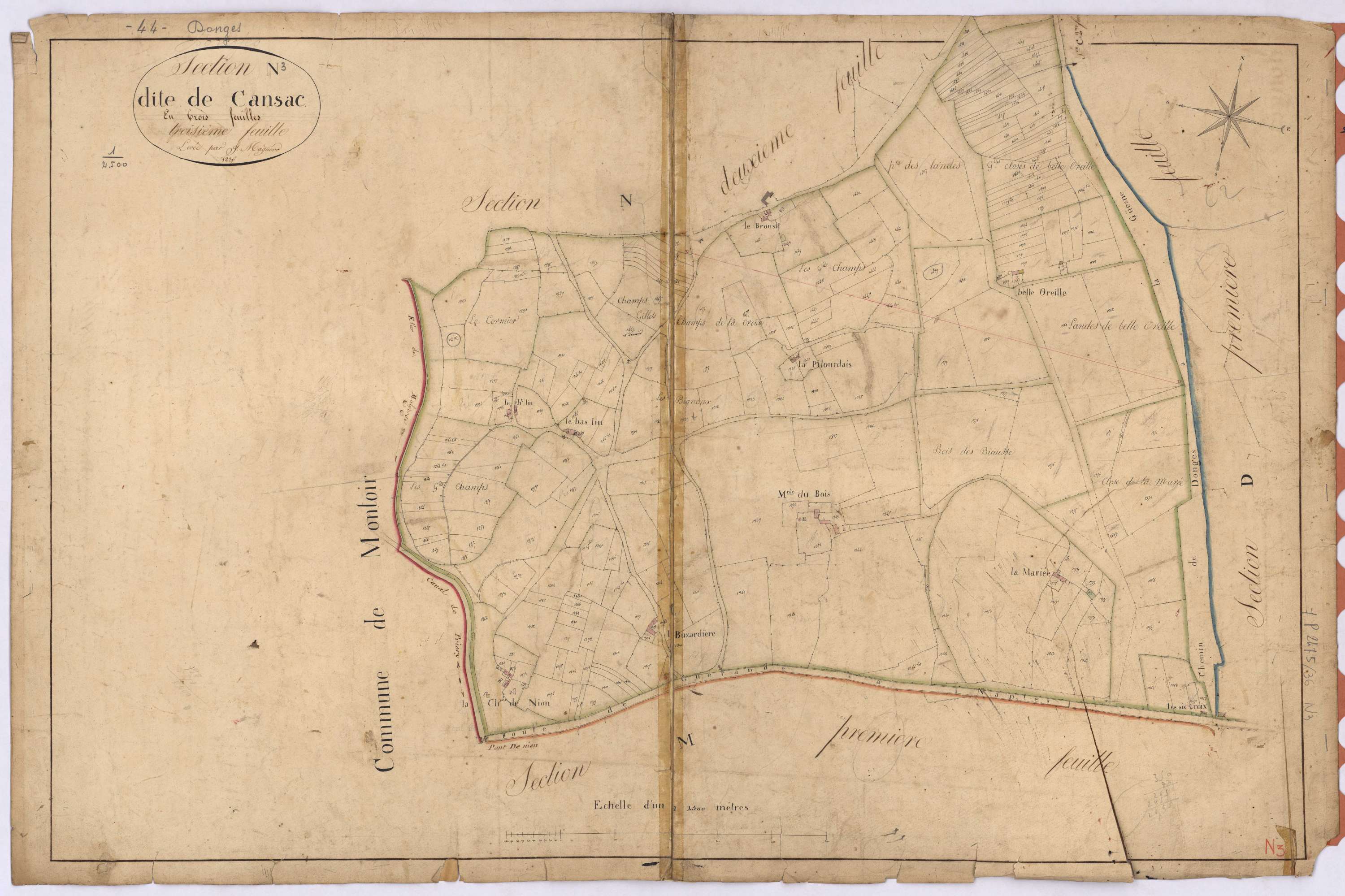 Donges - Section N3 Cansac (section de)