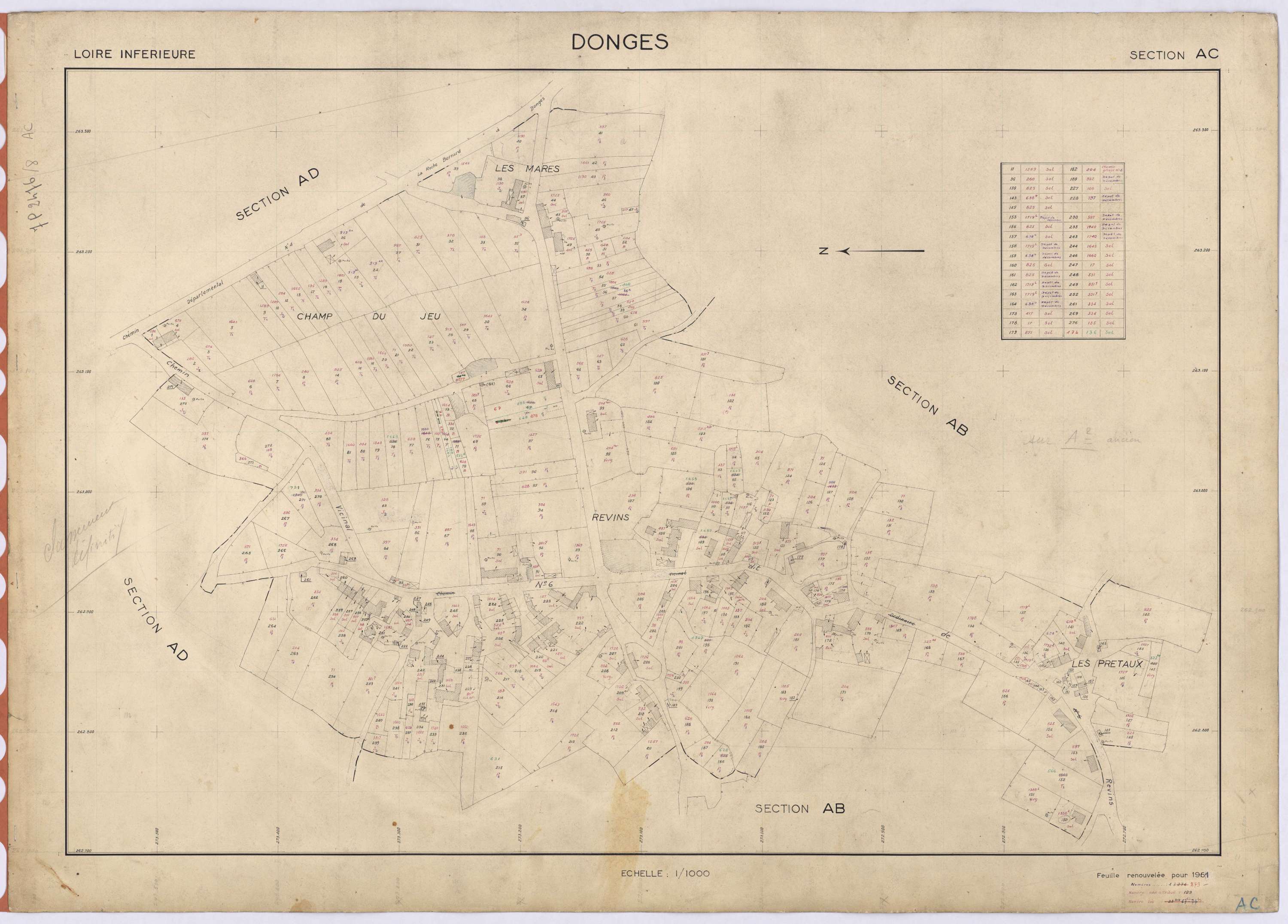 Donges - Section AC 1-279