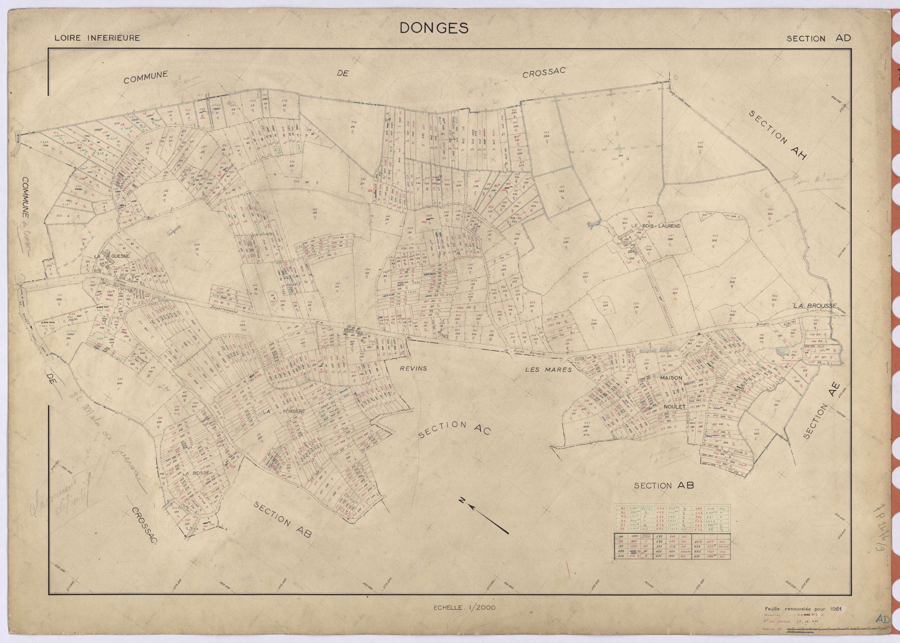 Donges - Section AD 1-702