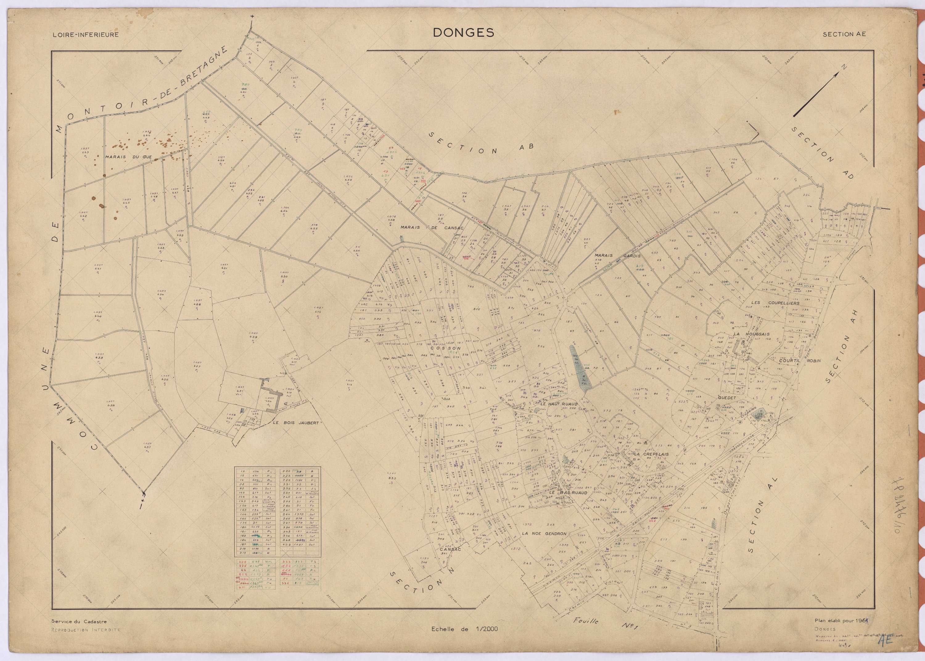 Donges - Section AE 1-409