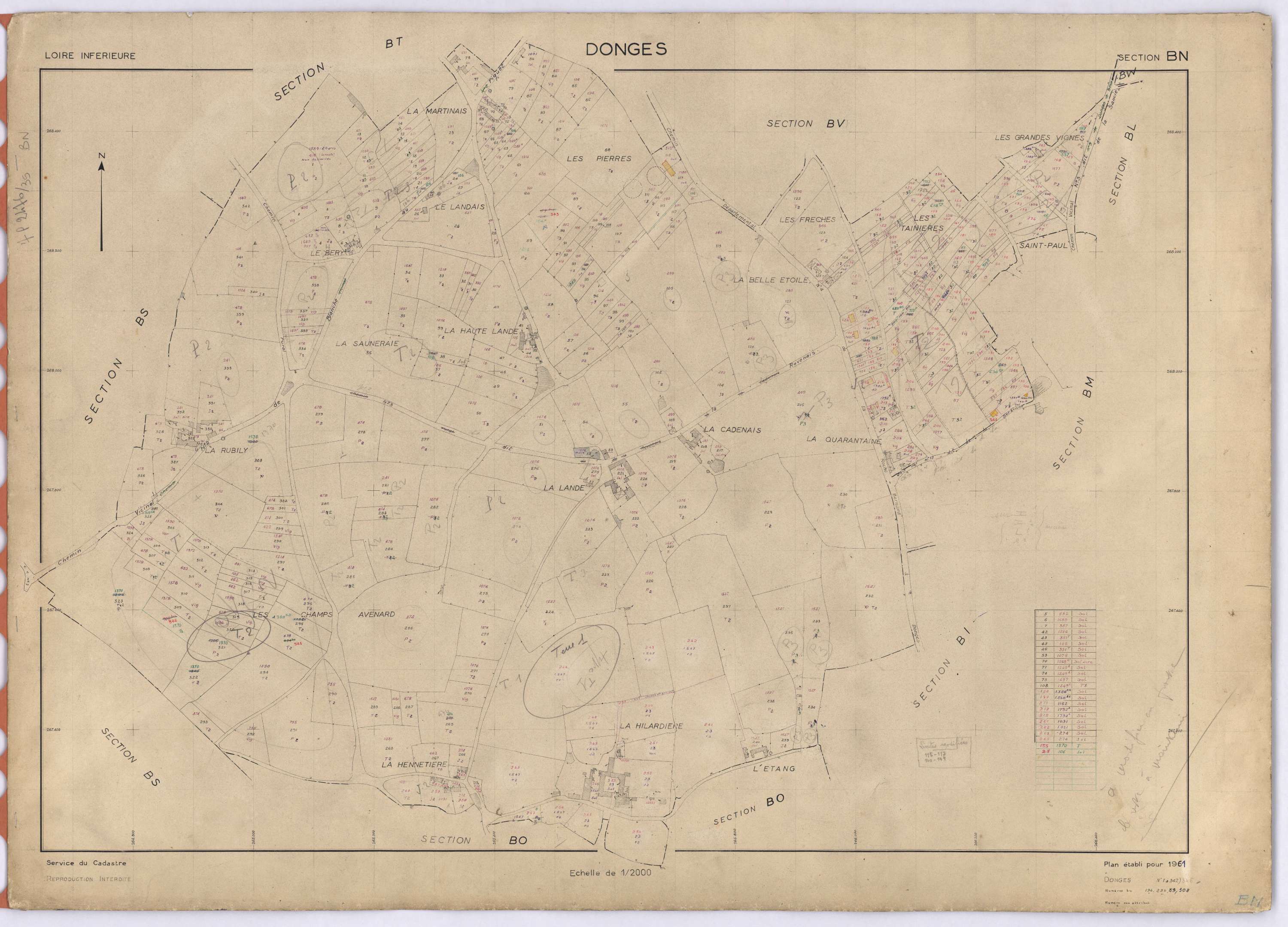 Donges - Section BN 1-346