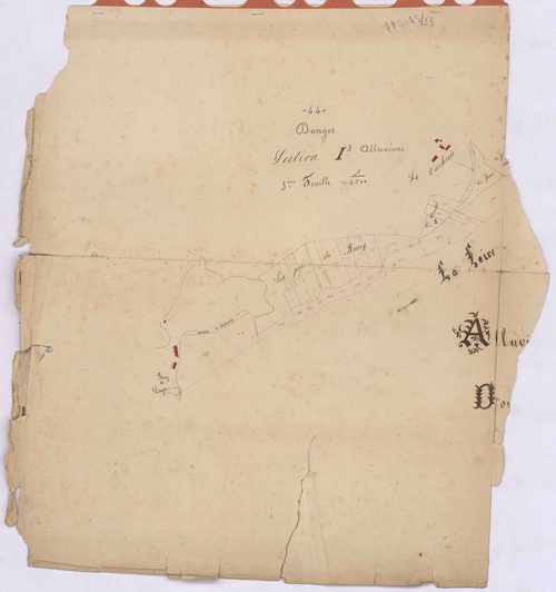 Donges - Section I3 Trélagot (section de) ; les alluvions