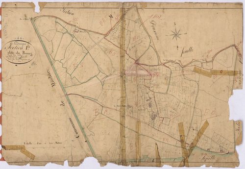 Donges - Section L1 Bourg (section du)