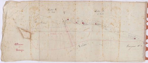 Donges - Section L2 Bourg (section du) ; les alluvions