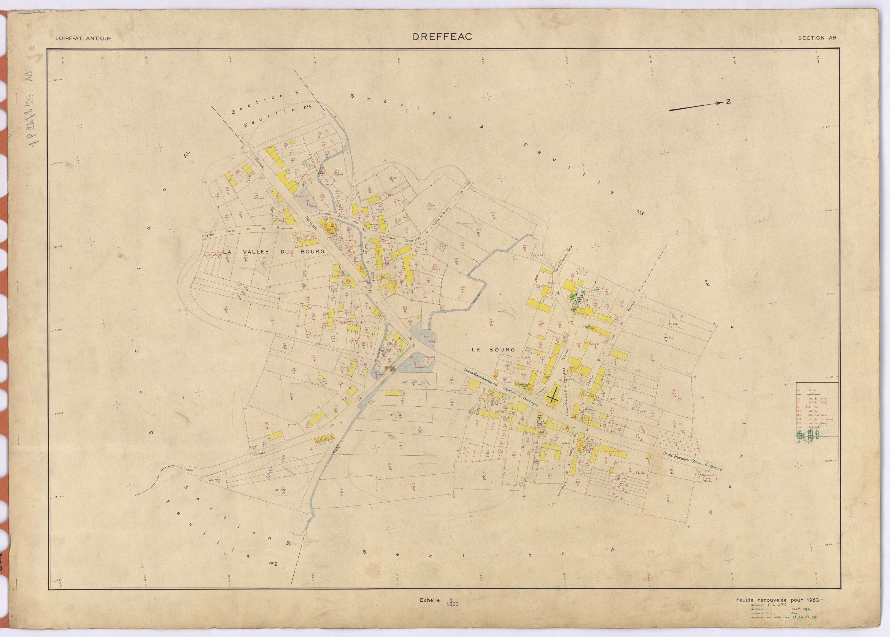 Drefféac - Section AB 1-270