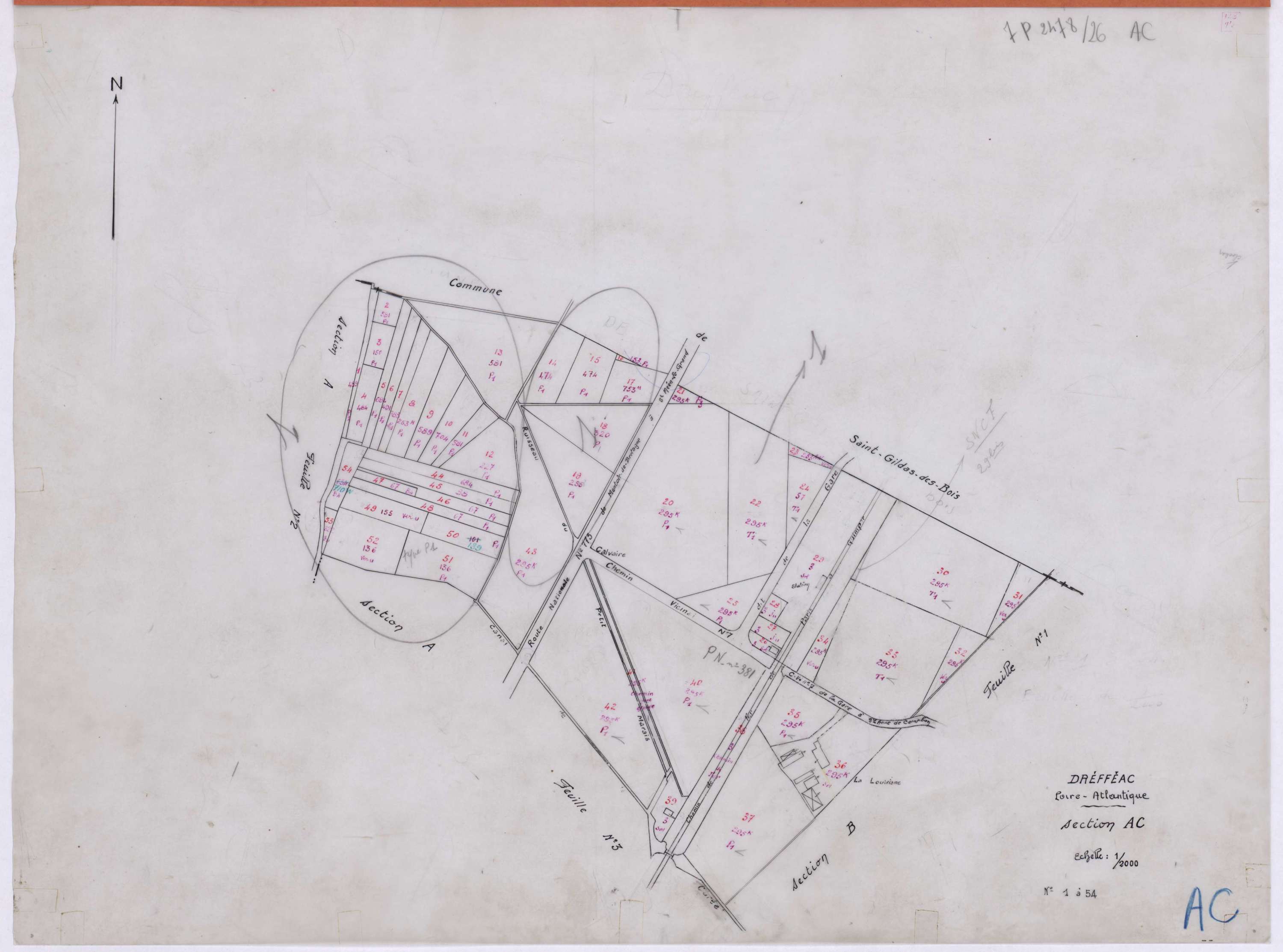 Drefféac - Section AC 1-54
