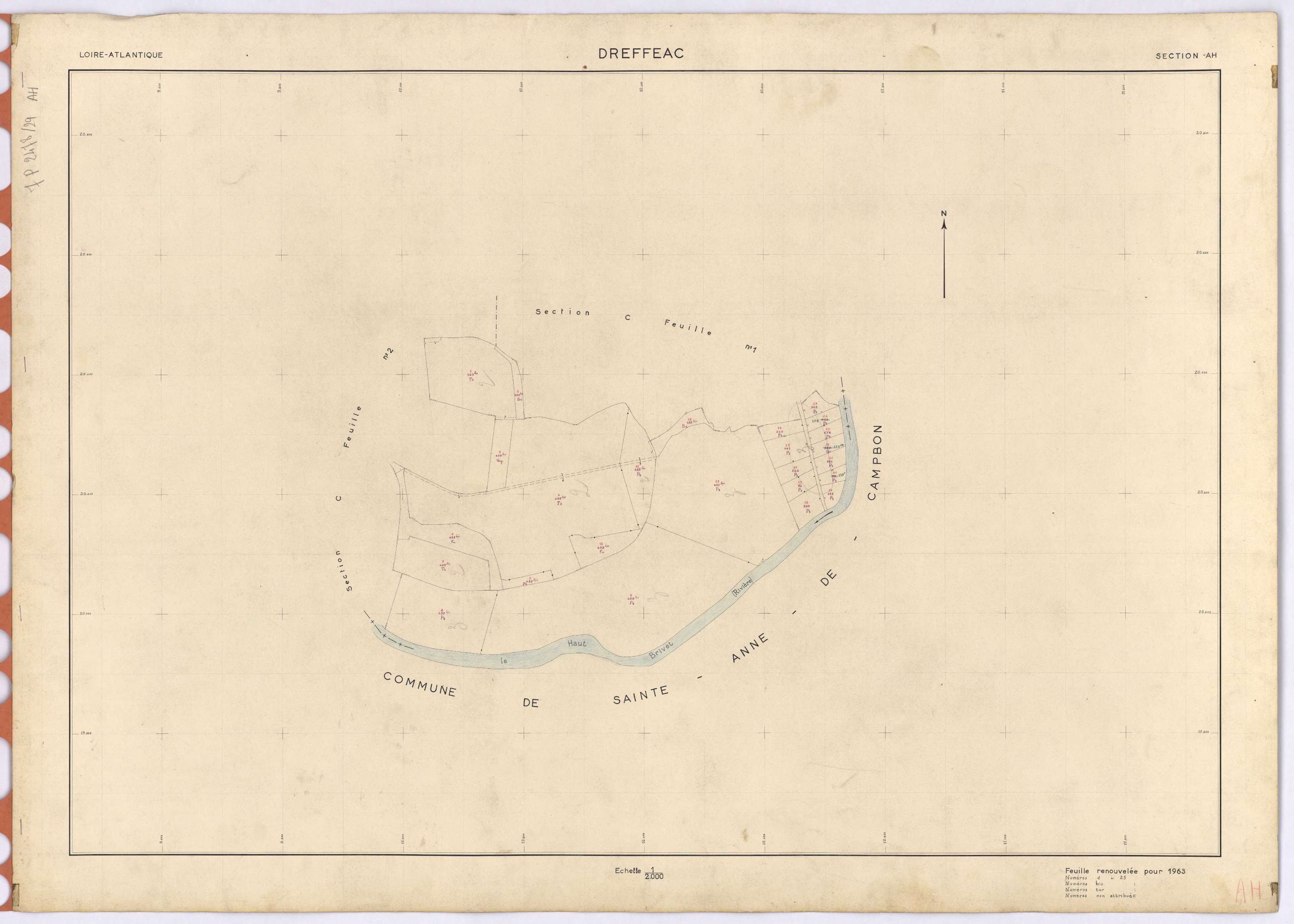 Drefféac - Section AH 1-25
