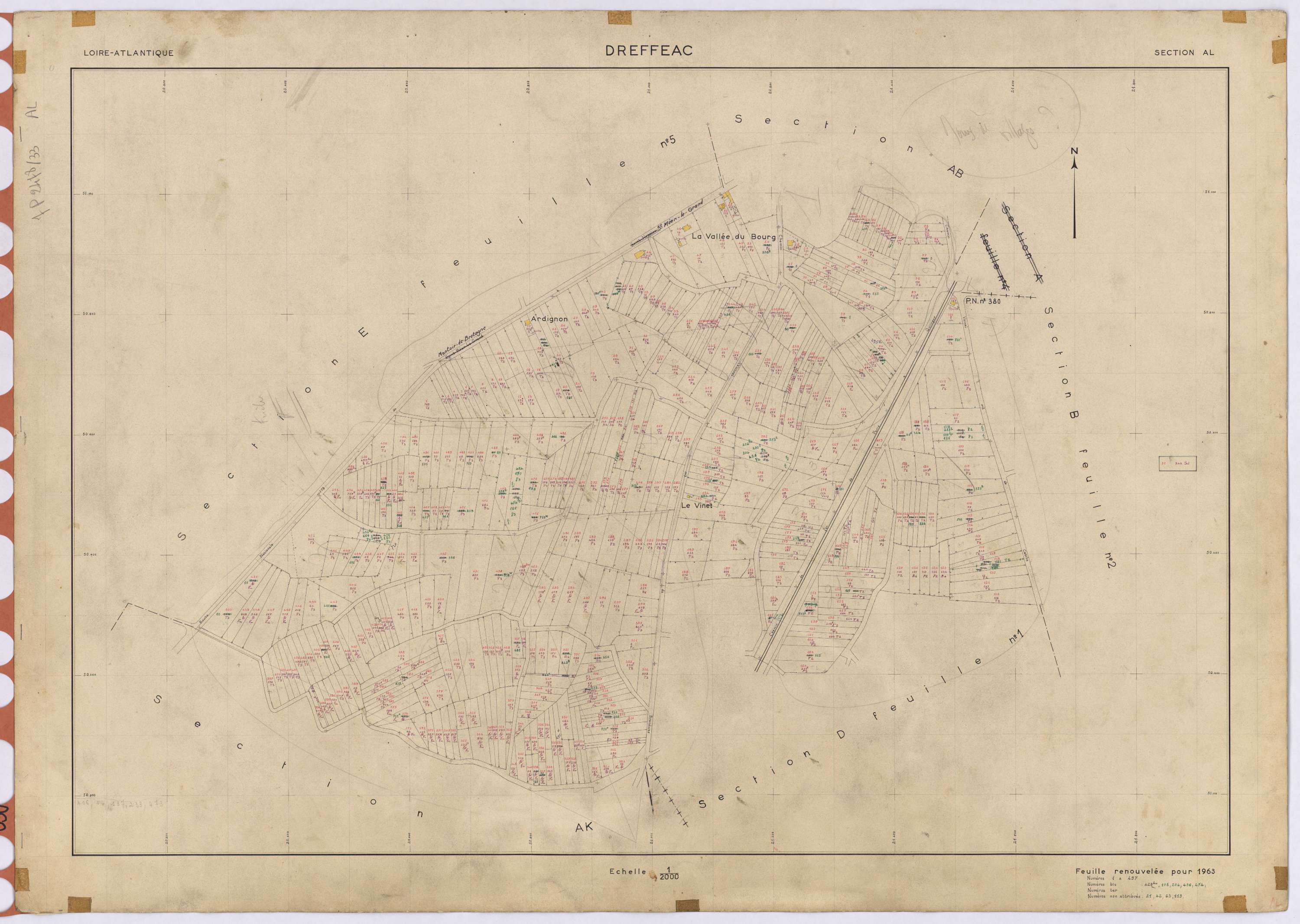 Drefféac - Section AL 1-497