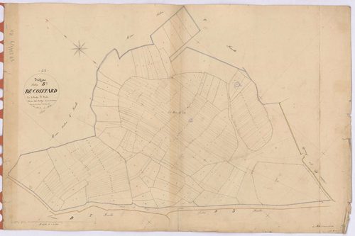 Drefféac - Section B3 Coiffard (section de) ; 26-258