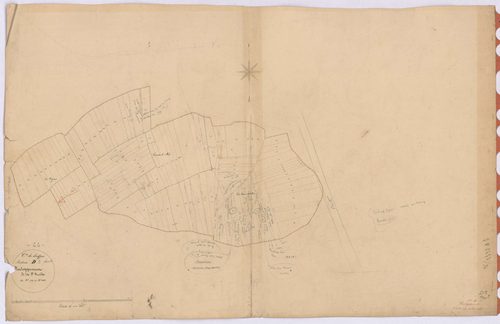 Drefféac - Section D5 (développement) Lande de Bilais (section de La) ; 873-1059 ; développement de diverses parcelles