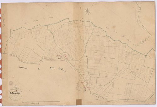 Drefféac - Section E4 Beaubois (section de) ; 836-1250