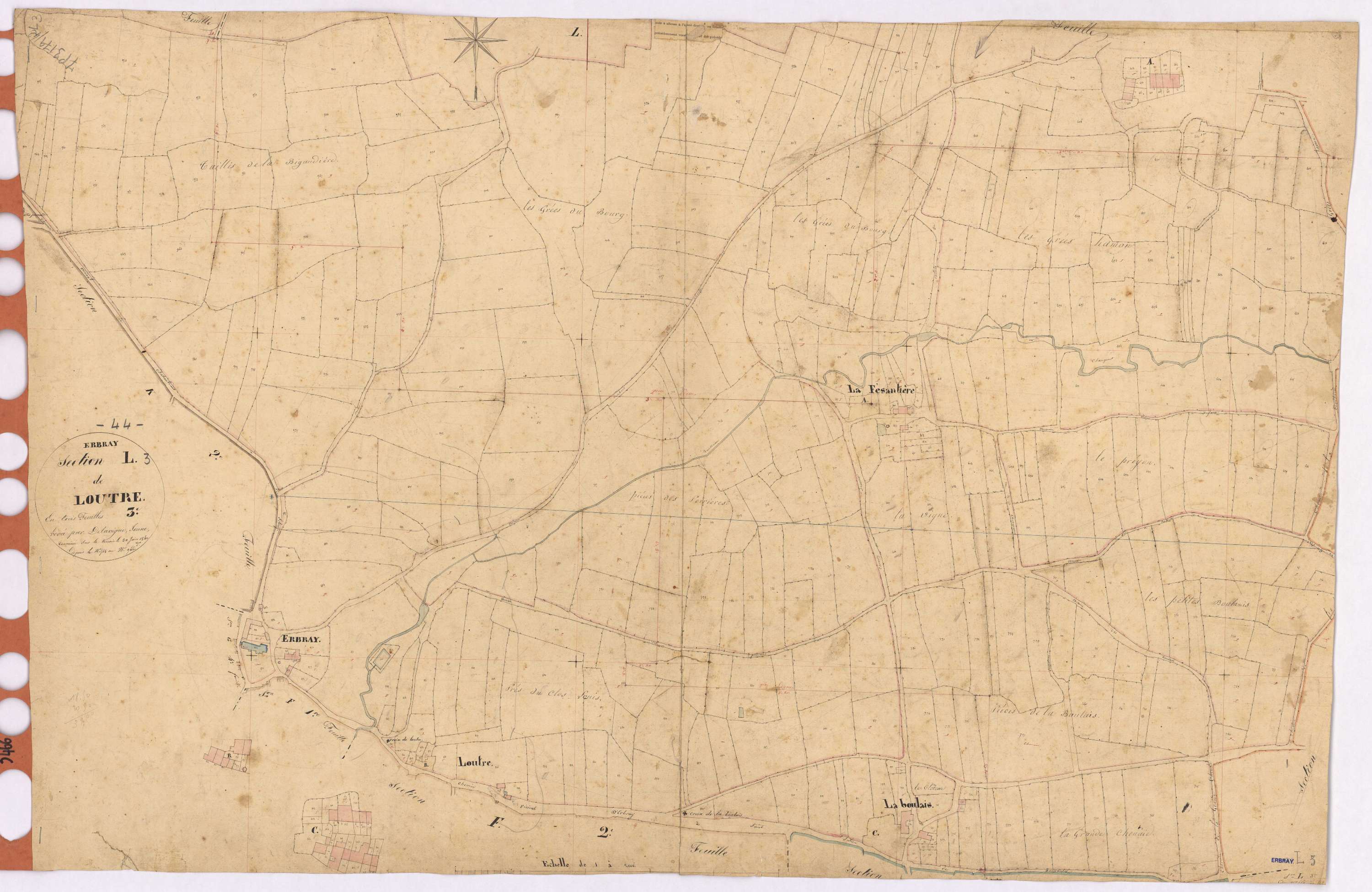 Erbray - Section L3 Loutre (section de) ; 568-966