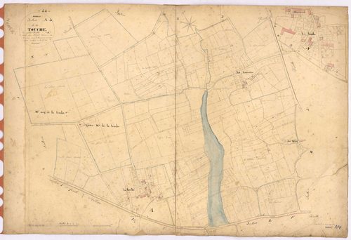Erbray - Section A4 Touche (section de La) ; 258-663