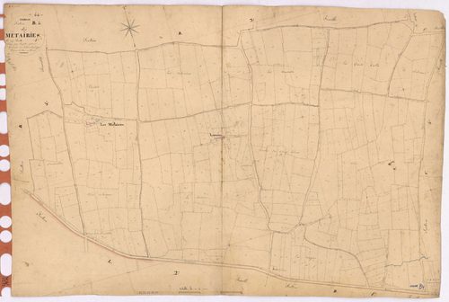 Erbray - Section B4 Métairies (section des) ; 200-467