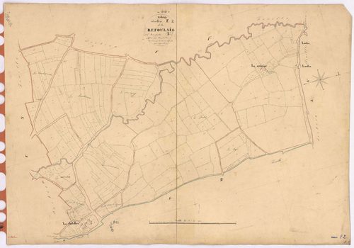 Erbray - Section F2 Refoulais (section de La) ; 242-450