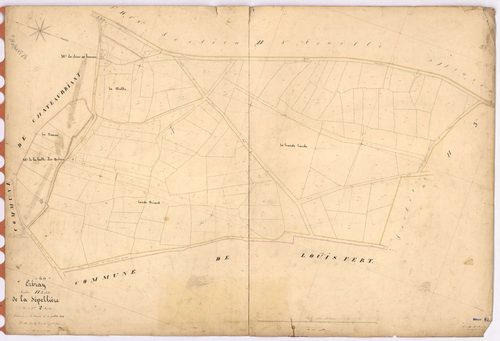 Erbray - Section H2 Sépellière (section de La) ; 197-307