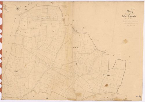 Erbray - Section I3 Feuvrais (section de La) ; 585-819