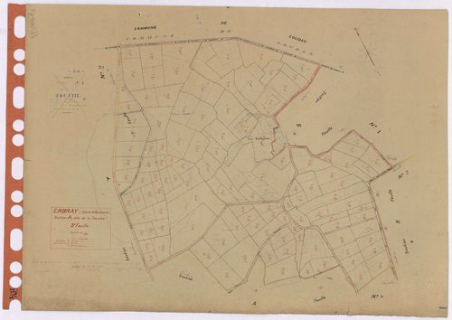 Erbray - Section A3 Touche (section de La) ; 145-264