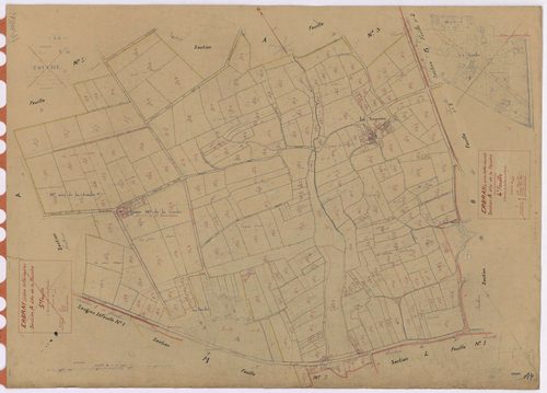 Erbray - Section A4 Touche (section de La) ; 265-514