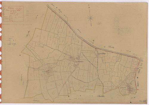 Erbray - Section L2 Boulais (section de La) ; 175-335