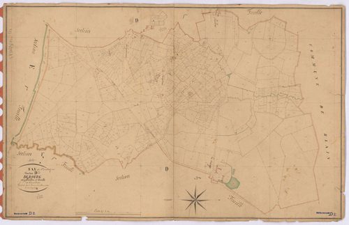 Fay-de-Bretagne - Section D2 Bourg (section du) ; 933-1434