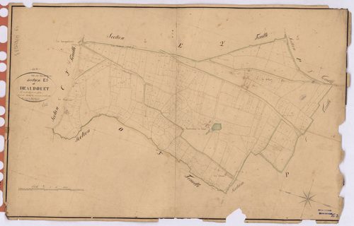 Fay-de-Bretagne - Section E3 Beaudouet (section de) ; 387-658
