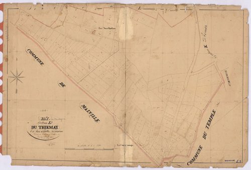 Fay-de-Bretagne - Section L3 Thiemay (section du) ; 646-793