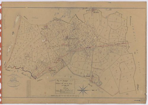 Fay-de-Bretagne - Section D2 Bourg (section du) ; 646-1084